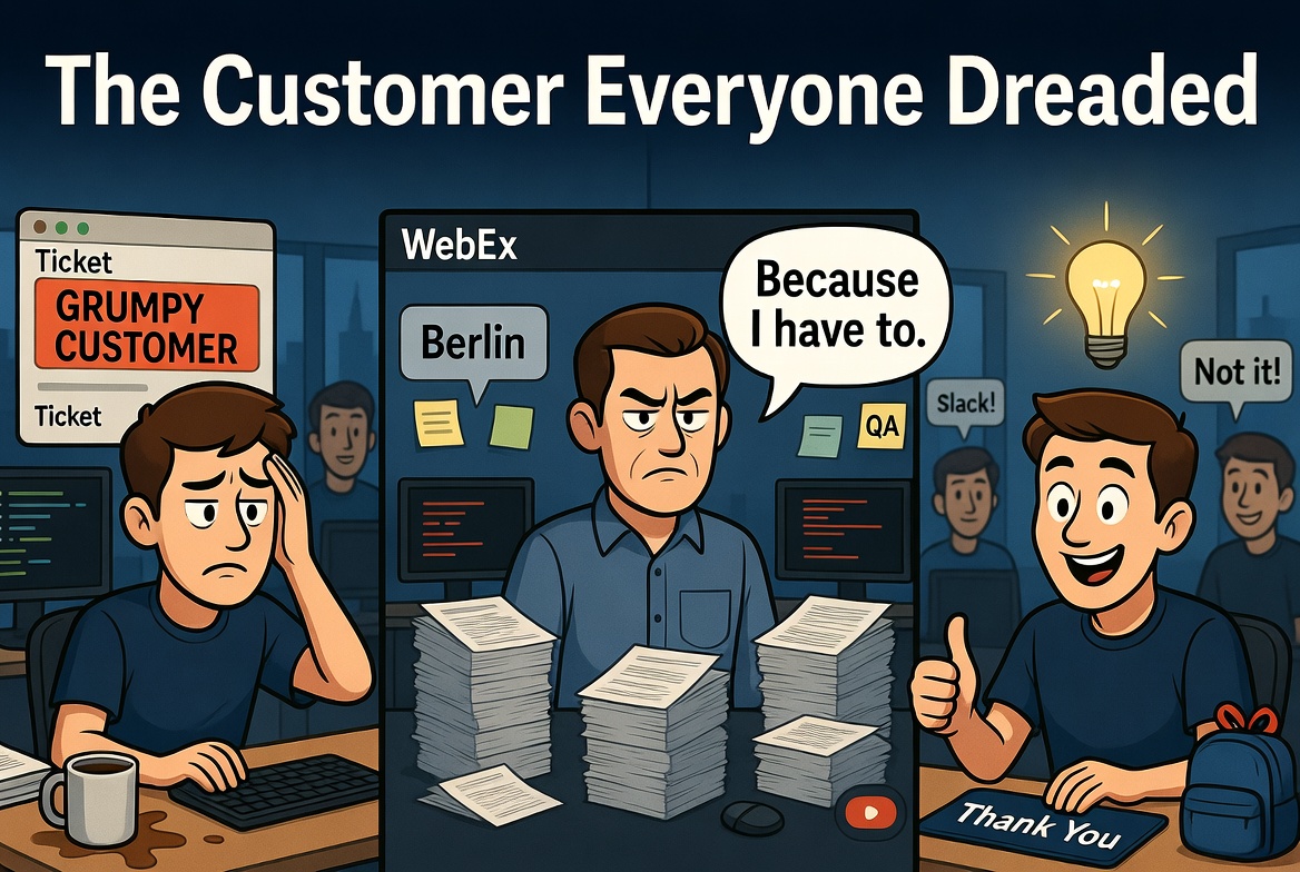 The customer everyone (not so) secretly dreaded